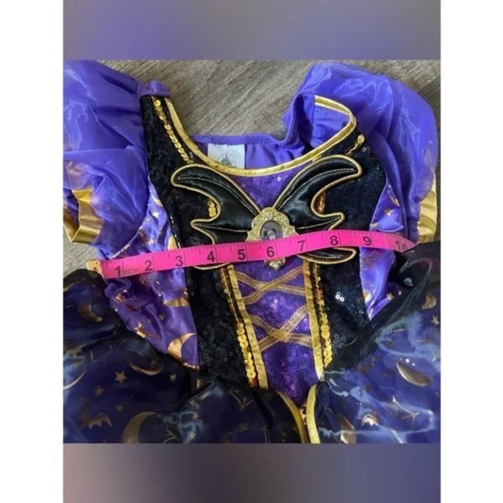 Minnie Mouse Witch Costume for Kids Hat and Dress-Size 4 - Picture 7 of 12